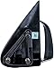Dependable Direct Driver Side Non-Heated Manual Operated Mirror for Cadillac Escalade Chevy Silverado Suburban HD Tahoe GMC Sierra Yukon XL 1500 2500 3500 1999-2007 - Parts Link #: GM1320230