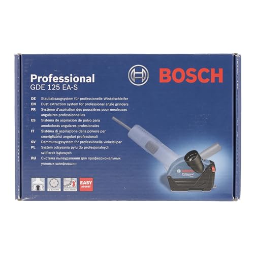 Bosch Professional GDE 125 EA-S dust extraction guard for cutting (suitable for Bosch Professional angle grinders that have a protective guard with screw fastener, disc dia. 125 mm) 8 Bosch Professional GDE 125 EA-S dust extraction guard for cutting (suitable for Bosch Professional angle grinders that have a protective guard with screw fastener, disc dia. 125 mm) - Image 8