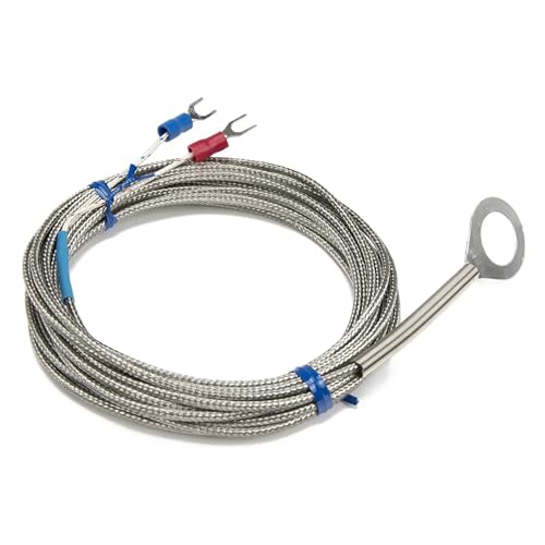 Cable de cribado metal tipo KE para termopar con sensor de anillo de 6mm y longitud de 4m 2