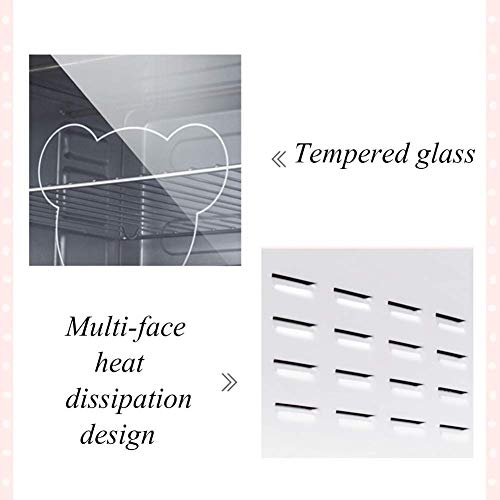 Oven electrisch Toaster, Huishoudelijke Multi-Function Mini Oven 30L Inclusief gegrilde Net, bakplaat, kruimellade en Tray Holder, 1600W - Afbeelding 6