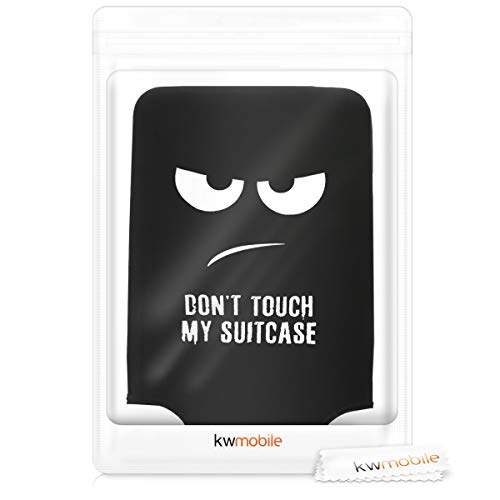 kwmobile Koffer hoes voor koffer (L) - Elastische kofferbeschermhoes met ritssluiting - Reiskoffer Cover Case - Image 7