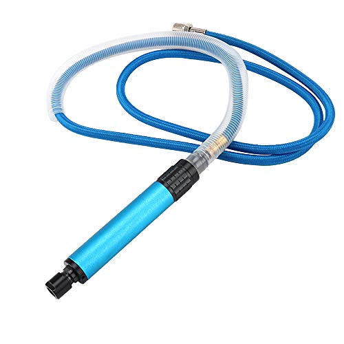 SI FANG Pneumatic Pencil Die Grinder Kit With 1/8'' and 1/4'' 3mm 6mm Collets,35000RPM, Engraving Tool Pencil grinder Polisher