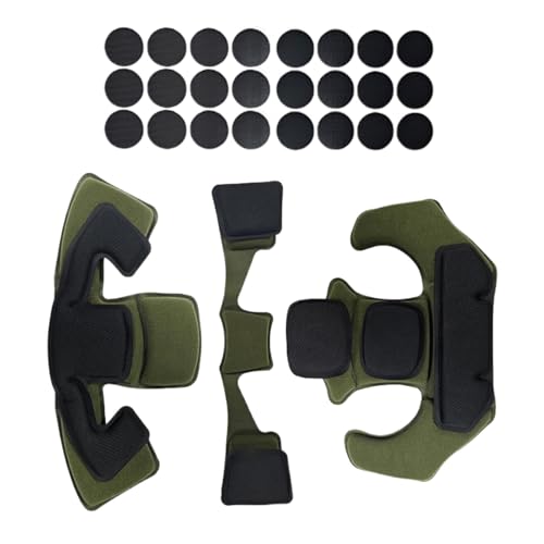 Samuliy Almohadillas para casco, almohadilla aislante suave para casco | Almohadillas de repuesto para casco de bicicleta que absorben los golpes para niños, familiares y amigos