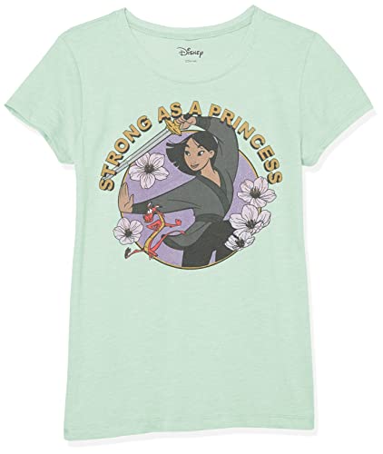 Disney Girls' Mulan Fight Like a Princess T-Shirt