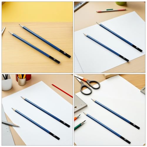 36 lápices de dibujo madera 5H-8B para arte y bocetos miniatura 3
