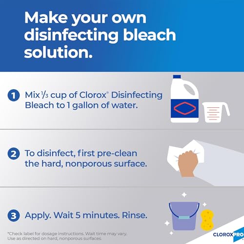 Image of Clorox Ultra Germicidal Bleach, 121 Oz, Case Of 3