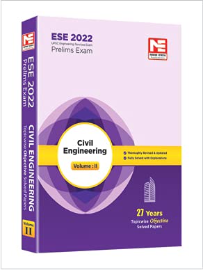 Ese 2021 Preliminary Exam : Civil Engineering Objective Paper - Vol Ii By Made Easy: Vol. 2 1