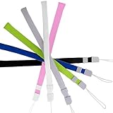 Brillo munequeras 6 X CORREA Wrist STRAP cinta 6 Colores para MANDO Wii