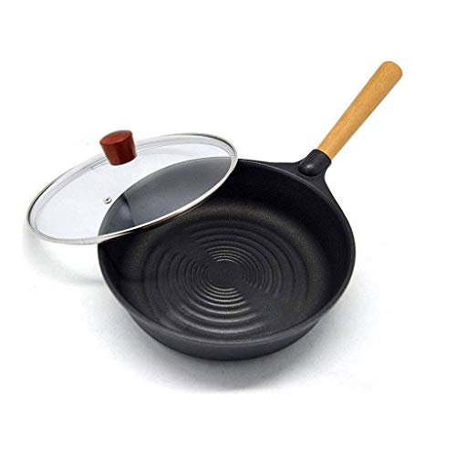 Cacerola de cerámica con fondo plano apta para horno y wok integrado 2