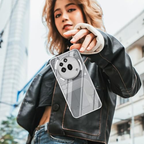 Image of Jkobi Back Cover for Nothing Phone 3A Pro 5G (Silicone Clear Shockproof Case with Camera Protection | Soft and Flexible | Transparent)