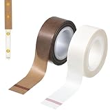 Bruislard 2 Rollen Lichtdiffusorband Led Diffusor 2 cm × 9 m Beige & Kaffee, Lichtdämpfende LED-Lichtleiste Abdeckaufkleber für leicht diffuses Licht
