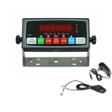 Liberty LS-IN202 Digital Indicator for Floor Scale – NTEP Legal for Trade Weighing Indicator with LED Digital Display – Compatible with Any Scale Base with RS-232 Connectivity