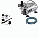 Produktbild Agora-Tec® Airbrush Komplett-Set EXPERT I, inkl. Kompressor mit 4 bar und 20l/min + 1 Stück Airbrushpistole mit 0,8mm Nadel und Düse + 1 Schlauch + Adapter