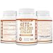 Purely Optimal Keto BHB & Apple Cider Vinegar Capsules - Exogenous Ketones Supplement with The Mother for Ketosis Support, Healthy Lifestyle & Overall Well-Being - 90 Capsules
