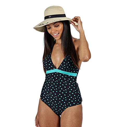 Preisvergleich Produktbild Regatta Damen Flavia Kostüm Badeanzug, Navy Dot, 38