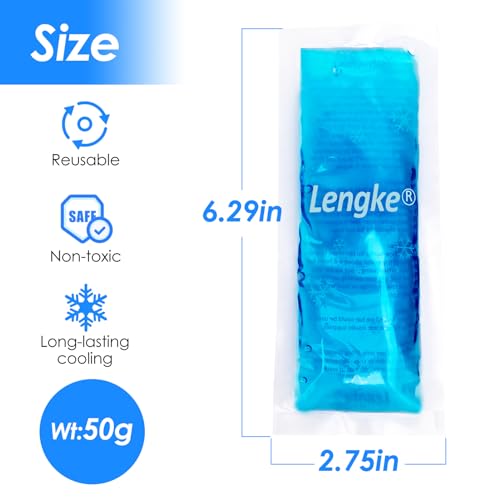 Image of YOUSHARES Peptide Case Ice Packs, 2 TSA Approved Cooler Pack for GLP-1 Storage Travel Bag for Diabetics Travel Case, Keeps Medicine Cool and Stable