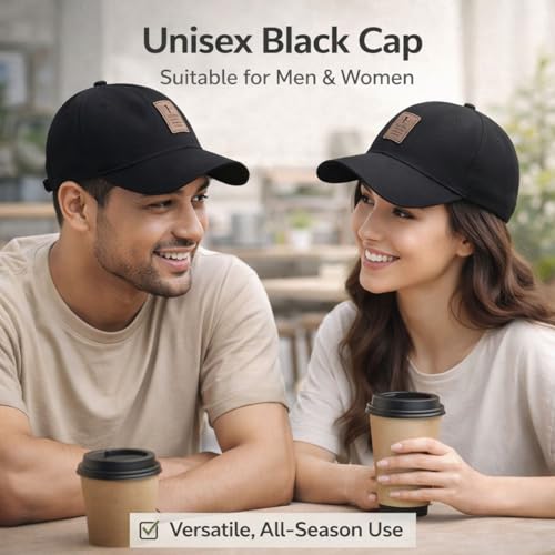 Image of Baseball Cap for Men Original Adjustable Unisex Cap, Mens Caps Stylish, All Sports Type Caps or Hats, Free Size, UV Protection, Sports Cap for Men's, Outdoor Casual Wear (Pack of 1)