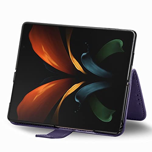 Coque antichoc Samsung Galaxy Z Fold4 5G violette utile