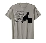 Barrel Racing Mom T Shirt Cowgirl Horse Riding Racer