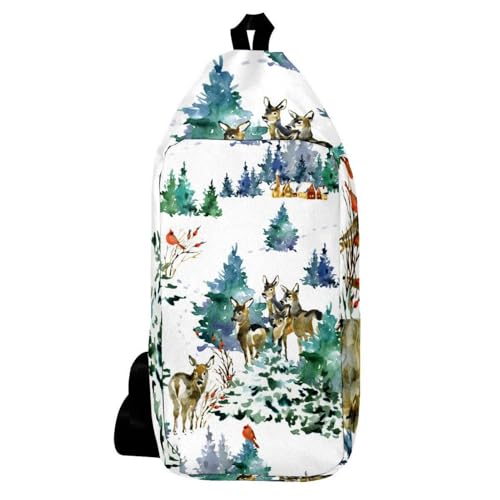 Sac à dos à bandoulière cerf pour ne plus encombrer vos poches en ville