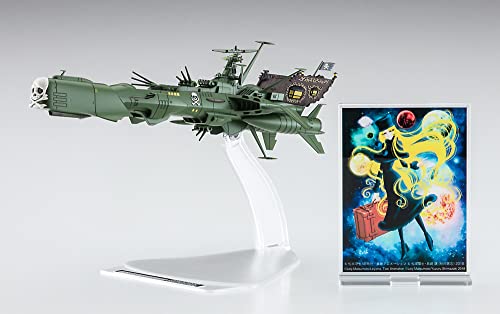 Hasegawa 64802 1/2500 Space Pirate Battleship Arcadia, Galaxy Express Model Kit, Multi-Coloured, Multicoloured - Image 3