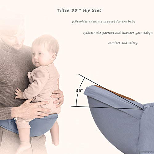 Minetom Babyheupzitje, pasgeborenen, taillekruk, 4 draagposities, multifunctionele babydrager voor kinderen, 0-36… - Image 5