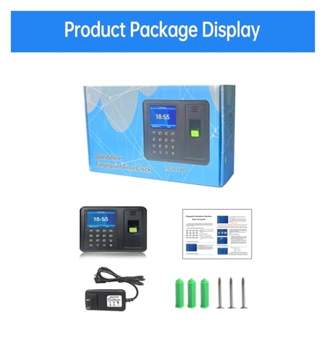 Lecteur d'empreintes digitales et machine de présence biométrique USB avec carte de présence