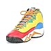 FILA Men's MB Lace-Up Sport Basketball Shoes, Red/Imperial Blue/Lemon, 7.5