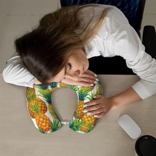 Almohada de viaje espuma viscoelástica tamaño estándar miniatura 7