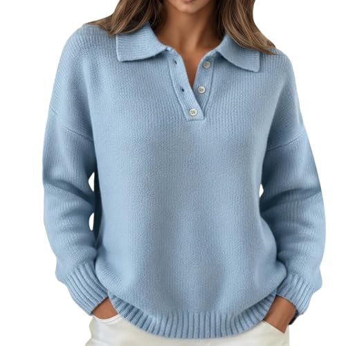 Suéter de cuello alto extragrande para mujer en tejido de punto de otoño e invierno suave