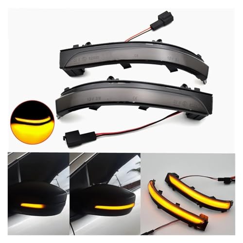 Clignotants dynamiques rétroviseur VW Polo Vento finition fumée - 2