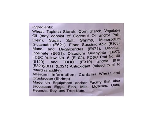 Oishi Prawn Crackers, 60 g