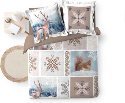 BJCJGGL zcJo[ LO XƎ 3_Zbg|GXe ʋC R hL h_j 230x210 cm + 2 Jo[ 43x63 cm