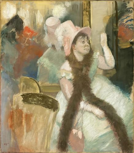 Peinture Edgar Degas portrait de Madame Dietz-Monnin pour habiller un grand mur vide