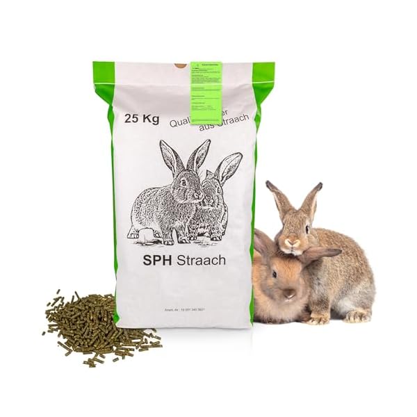 SPH Futter für Kaninchen und Nager 25kg Sack - universelles Futter aus regionaler Produktion – Bild 4
