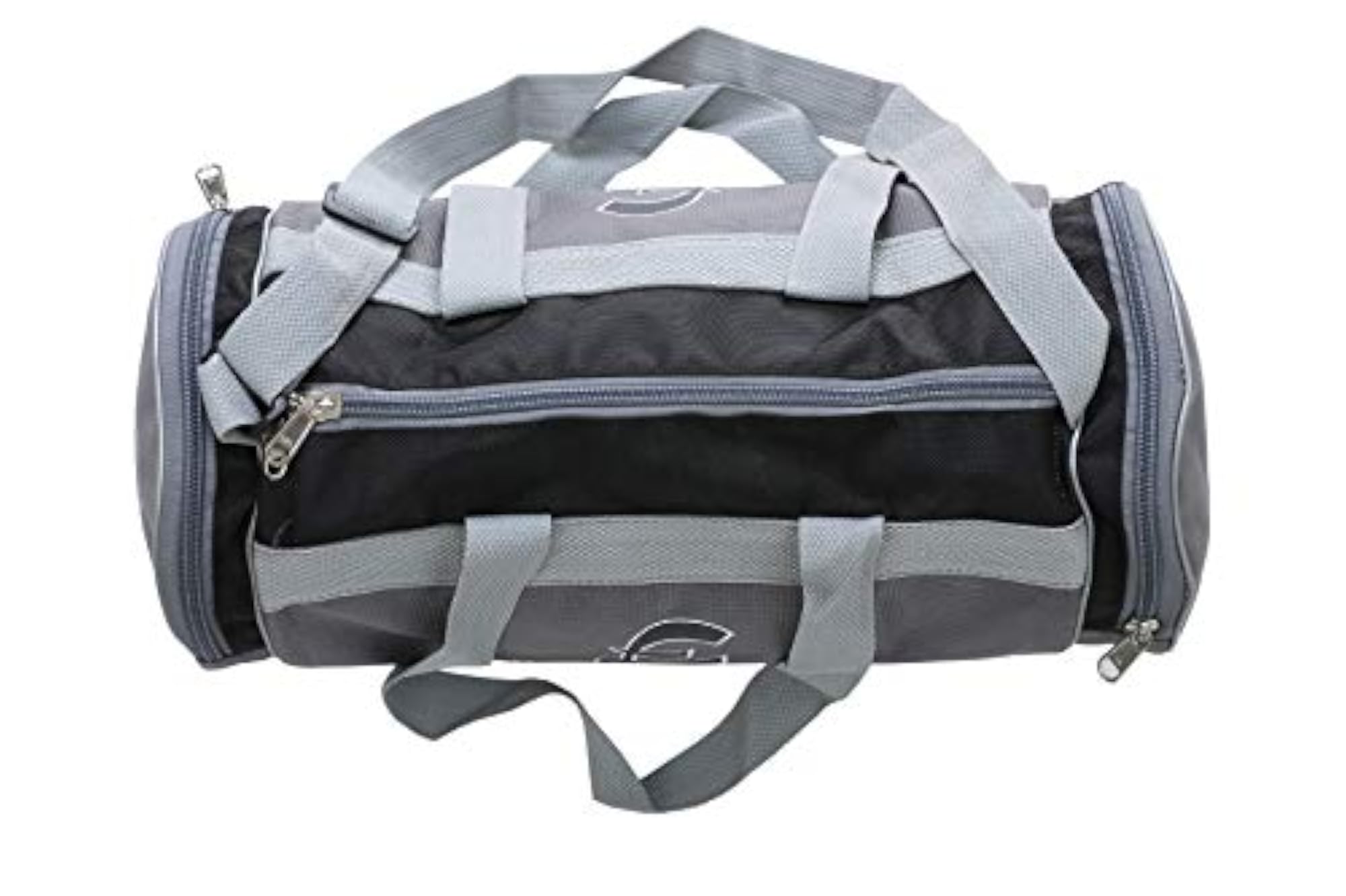 Stylish Grey and Black Gym Bag, Unisex