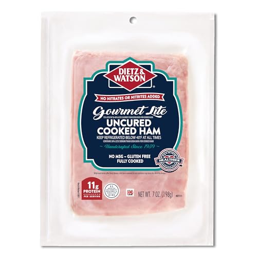 Dietz & Watson Gourmet Lite Ham, 7 oz
