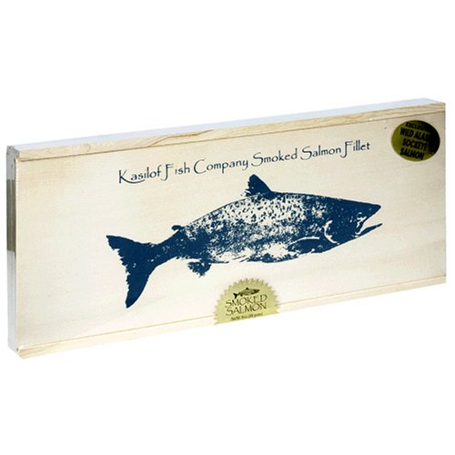 Kasilof Fish Company AlderSmoked Sockeye Salmon, 16Ounce