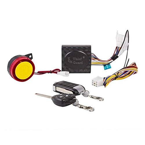 GOAL4 Bike Alarm Universal Security System Button Remote Key Anti-Theft Alarm Kit for Honda CD 110 Dream-image-26