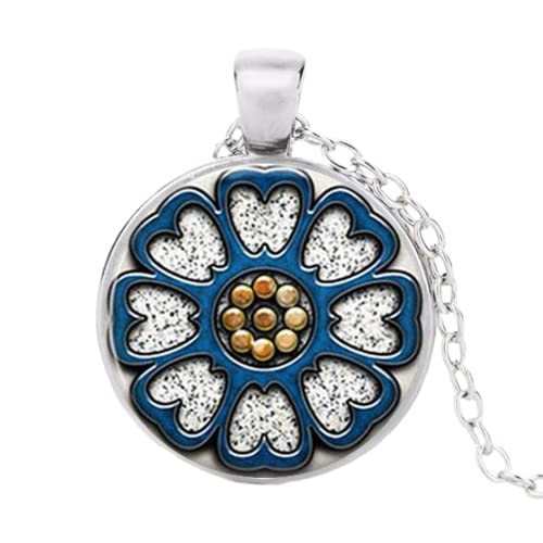 Pai Sho Avatar the Last Airbender Anhänger Schmuck Glas Cabochon Halskette, Zinklegierung Cover