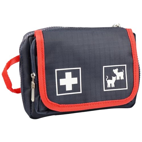 HierBeiDir Medical - Kit de primeros auxilios para mascotas, perr...