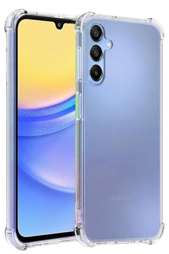 Image of BOXXO Flexible Back Cover for Samsung Galaxy M17 5G | Back Cover Transparent Clear Shockproof Case Four Corner Protection | Slim Protective Mobile Phone Cover for Samsung Galaxy M17 5G