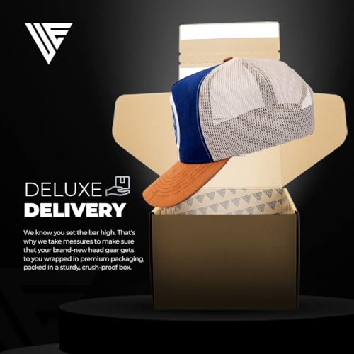 Image of Urban Effort Trucker Hat for Men - Mesh Back Baseball Cap, 5 Panel Snapback Hats for Men and Women