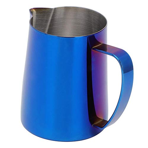 Copo de espuma de leite antiferrugem de aço inoxidável durável de alta qualidade, grande jarra de ca