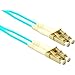 Enet Solutions Inc. Enet Lc to Lc 12 Meter Om3 10gb 50/125 Aqua Duplex Multimode PVC Fiber Optic