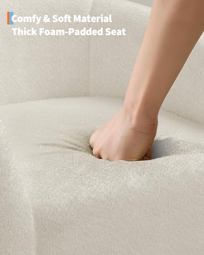 Boucle Barrel Accent Chair – Comfort and Style - Image 6