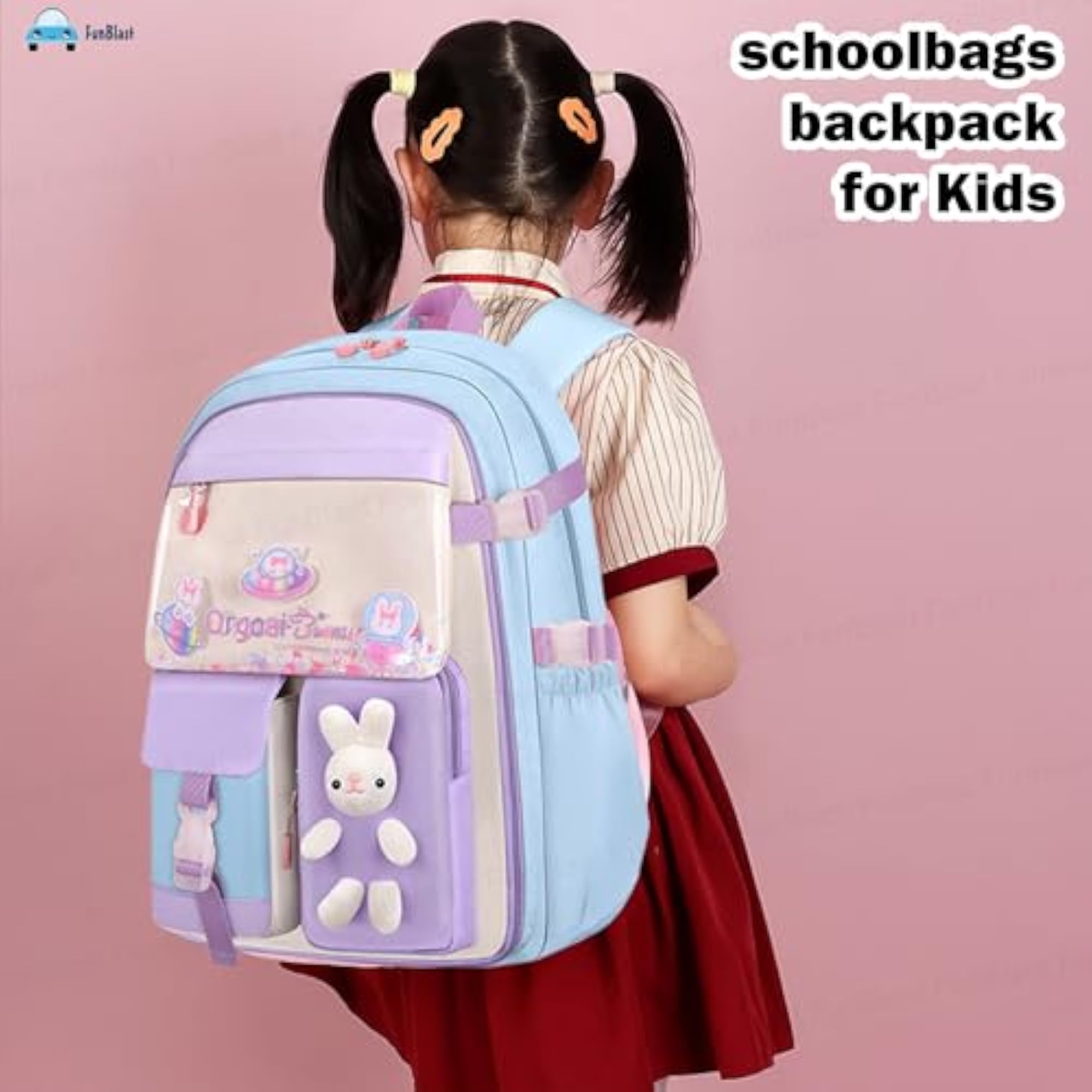 Lightweight Kawaii Backpack for Girls