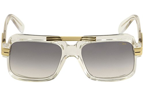 Cazal Legends Men's 663 065SG Crystal/Gold Retro Pilot Sunglasses 56mm2