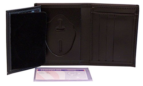 Alaska State Trooper Recessed Badge Wallet2