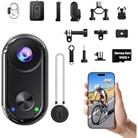 Camlance 4K Mini Cámara Deportiva,20MP Portátil para POV